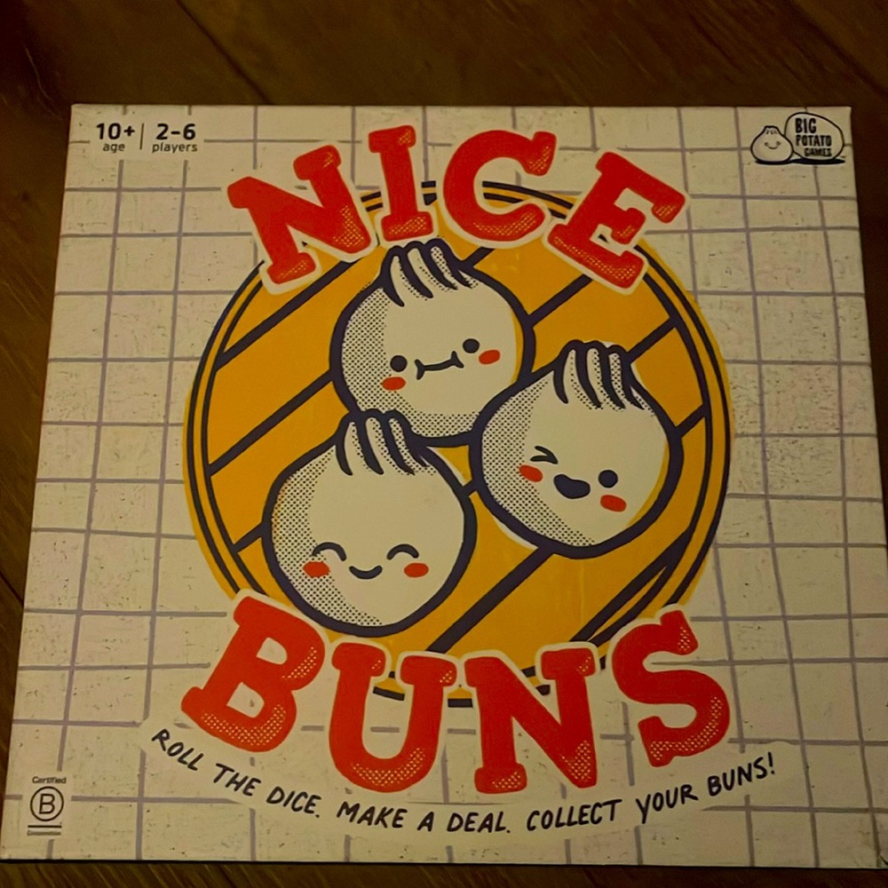 NIB! “Nice Buns” Game. Great for ages 10+. #Familynightfun